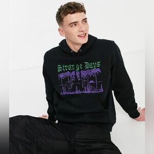 Obey Strange Days Hoodie Black Men’s Small